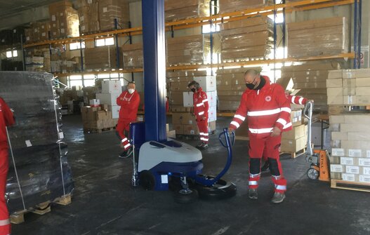 ROBOPAC DONATION  TO THE ITALIAN RED CROSS